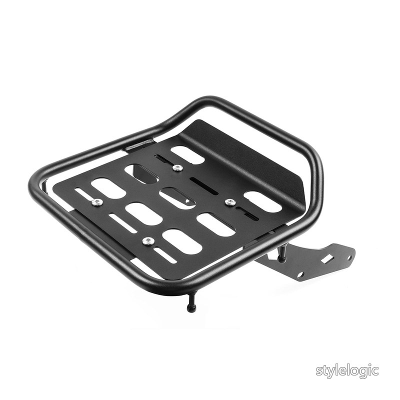 【送料無料】HI-LINE フロントキャリア CT125 ハンターカブ (JA55/JA65)用 フロントキャリアキット スチール製 荷台 カスタムパーツ 外装 アクセサリー 日本語取扱説明書付き|StyleLogic