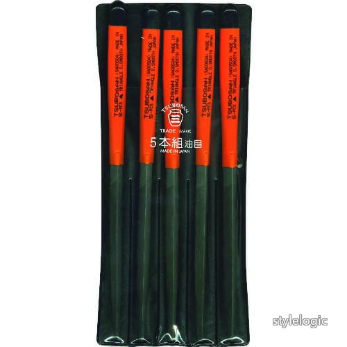 【送料無料】ツボサン 組ヤスリ ５本組 三角 油目 SA005-04｜StyleLogic 7,935円