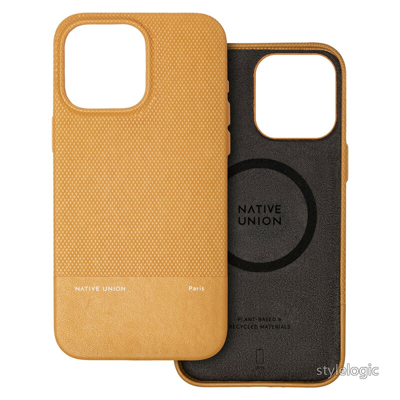 【送料無料】Native Union（ネイティブユニオン）(Re)Classic Case - MagSafe対応で内蔵マグネット付き - リサイクルおよび植物由来の素材 - 超耐久性で6ft / 1.8mの落下保護 - iPhone 15 Pro Max（クラフト）に対応｜StyleLogic