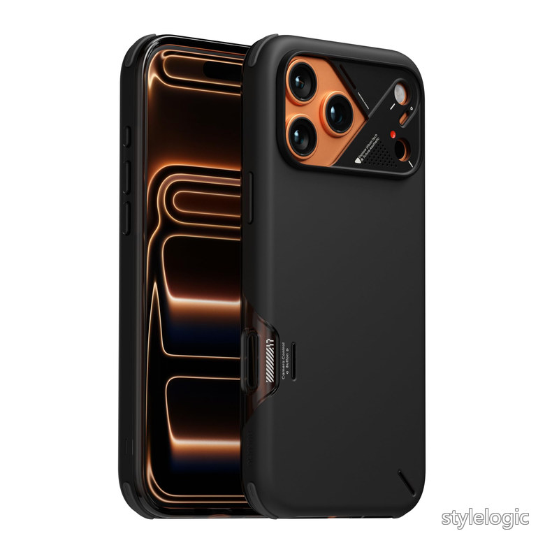 【送料無料】【米軍MIL耐衝撃・二重保護】Aulumu A17 iPhone 17 Pro Max ケース MagSafe対応 衝撃吸収 頑丈 高耐久 傷つけ防止 CoolHyper冷却システム搭載 カメラコントロールカバー 急速充電対応 マグネット搭載 いphone17promax ケース ブラック|StyleLogic