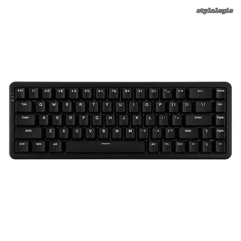 【送料無料】AJAZZ AK680 MAX 有線ゲーミングキーボード ホール効果スイッチ ラピッドトリガー磁気キーボード 8Kポーリングレート トップ構造 RGBバックライト付きメカニカルキーボード (Black)｜StyleLogic
