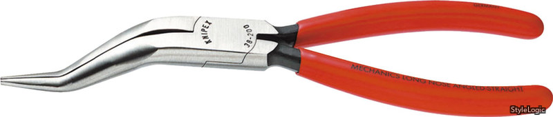 【貨物輸送無料】KNIPEX 曲げ御勤めに至適な上端・先っちょ部のこっ酷いを持つ 力学的ペンチ 3881-200A