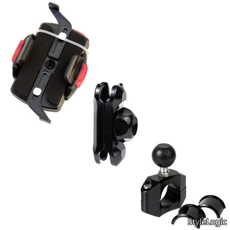 【送料無料】スマートフォン マウントセット (A41 ミノウラ iHホルダータイプ+B1+C1) [SH23-A41-B1-C1]｜StyleLogic