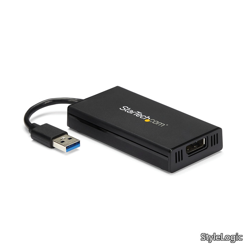 【貨物輸送無料】USB 3.0繋ぎ合わせる4K相応うDisplayPortアダプター DisplayLink御墨付き Ultra 固定ディスク USB Type-A(牡) - DP(刃針) USB32DP4K