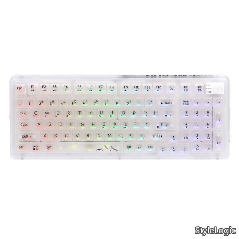 【貨物輸送無料】EWEADN V99 ゲーミングキーボード 機械的 半澄み切った鍵盤 半澄み切った足懸かり旗がしら 98足懸かり 無線電話 熱っぽい切りかえる相応う RGBうしろ側点火装置 BT5.0/2.4G/USB-C