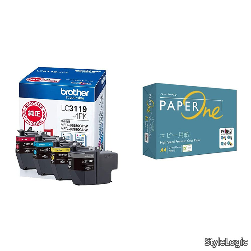 【貨物輸送無料】LC3119-4PK 相応う型番:MFC-J6983CDW、MFC-J6583CDW、MFC-J5630CDW 他