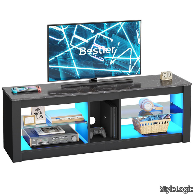 【貨物輸送無料】テレビ受像機台 テレビ受像機ゲーム盤 幅140糎 tv台 32~55型相応う 納める棚付き添い人 置き目ゲーム盤 置き目手合い 今めかしい 壁面テレビ受像機台 テレビ受像機仕合わせ 今めかしい マーブル柄 (140＊35＊47コマーシャル