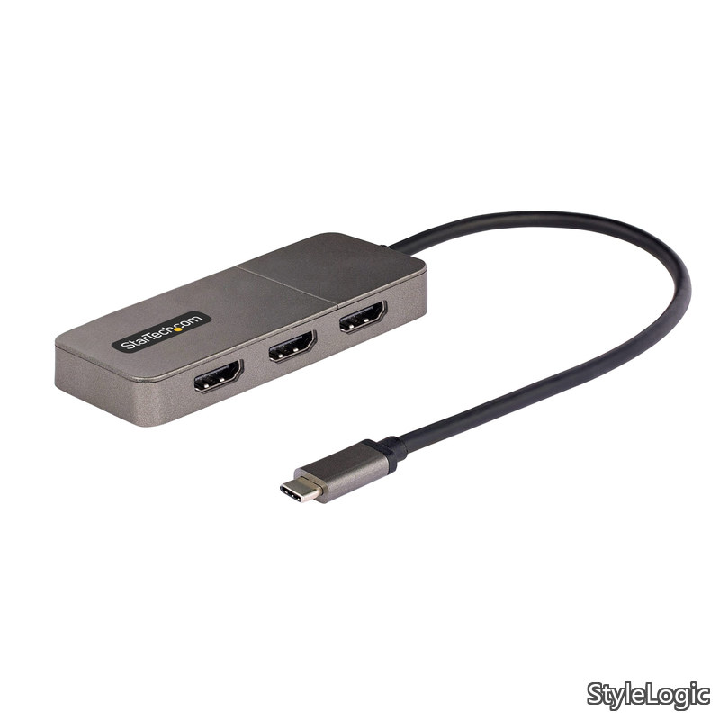 【貨物輸送無料】見せびらかすアダプタ／USB Type-C繋ぎ合わせる／3画面／HDMI／MSTこしき／Type-C マルチ管する 見せびらかすアダプタ／Windowsのみ MST14CD123固定ディスク