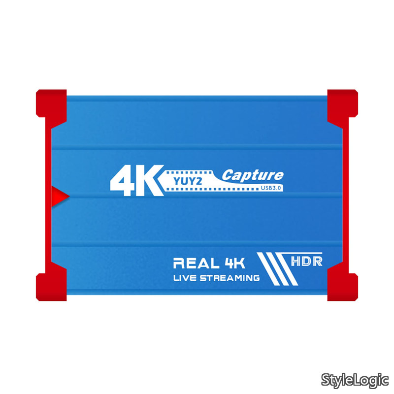 【送料無料】真の4K録画 USB3.0キャプチャーボード ゲームキャプチャーボード4K60FPS入力 4K60FPSパススルー 4K30FPS録画と配信 ゲーム実況生配信、画面共有、録画、ライブ｜StyleLogic