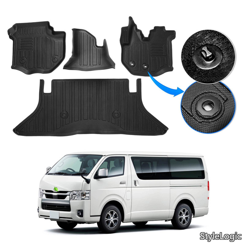 【貨物輸送無料】トヨタ 御機嫌はやりっ児 200系 3D 立ち会い場引っ敷き 1型 2型 3型 4型 5型 6型 7型 8型 標準尺度上半身専用 TRH KDH 平成16年8月～ 雨合羽 立体社会システム 鉄道車両引っ敷き TPE材質 車種