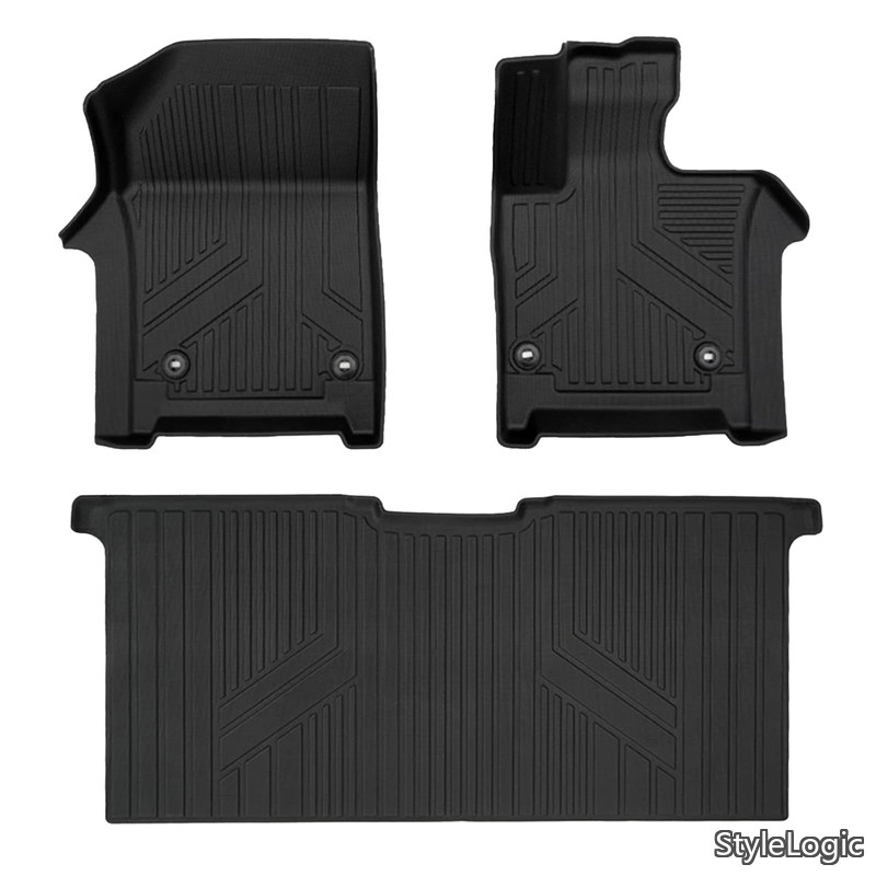 【送料無料】アルファード ヴェルファイア 40系 フロアマット Alphard VELLFIRE 40 2023年6月～現行 3D立体カーマット TPE素材 防水 滑り防止 耐汚れ 取付簡単 カスタムパ｜StyleLogic