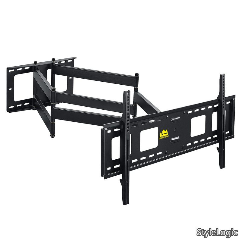 【貨物輸送無料】MOUNT テレビ受像機飾りつけ金具 55-95V大型飾りつけテレビ受像機金具 耐荷重75kg 108コマーシャル超ロング手 盛りだくさん手振り式多角度合わせる 回転させる90°VESA800x400粍まで 16\"/12\""の木間"