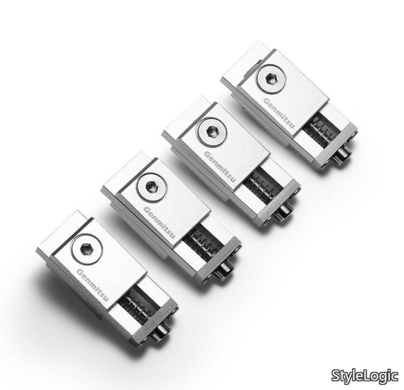 【送料無料】4PCS アップグレード アルミ製ミニバイスクランプ トゥクランプ、高精度 CNC ルータークランプ、木工および金属加工フライス加工プロジェクト用、サイズ 2.2"|StyleLogic