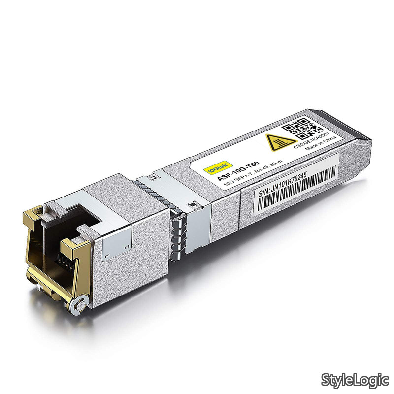 【送料無料】10GBase-T SFP+モジュール 10G-T 低発熱タイプ 光モジュール 10Gカッパー RJ-45 SFP+ CAT.6a 80m 光トランシーバ Cisco SFP-10G-T-S、Meraki、Netgear、｜StyleLogic