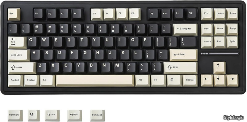 【送料無料】YZ87 ガスケット搭載 メカニカルキーボード TKL ワイヤレスホットスワッパ ゲーミングキーボード 4層パッド BT5.0/2.4G/USB-C NKRO RGBバックライト Win/Mac用｜StyleLogic