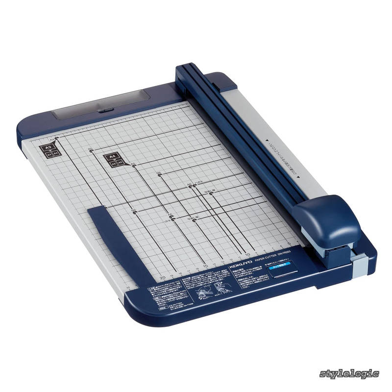 【送料無料】裁断機 ペーパーカッター ロータリー式 20枚切り チタン加工刃 A4 DN-TR203｜StyleLogic