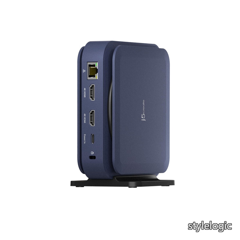 【送料無料】USB Type-C ドック デュアル 4K HDMI対応 140W PD急速充電 ギガビットイーサネット 有線LAN USB A&C 3.2 10Gbps SD 3.0カードリーダー搭載 | Windows・macOS対応 (JCD3196)|StyleLogic