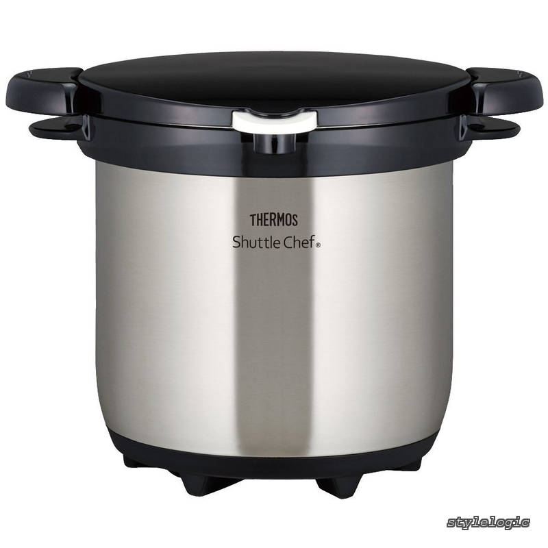 【貨物輸送無料】無意味さ保温膳立て器 シャトル料理人 4.5L (4~6人用) 読みやすいステンレス鋼 KBG-4500 CS