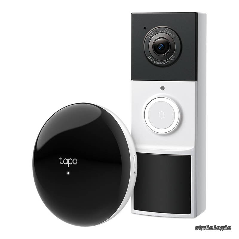 【貨物輸送無料】Tapo かっこ良い遠隔操作+ビデオドアベル 仕掛ける【Tapo H110 + D210】無線電話 インターコム 写真機付き添い人 2K 3MP 300万絵素 双方向電話を掛ける 工事不必要 重要人物・愛玩動物・鉄道車両さぐり当てる IP65耐候性 夜分色つや映画化【Amazon.co.jp押さえる】