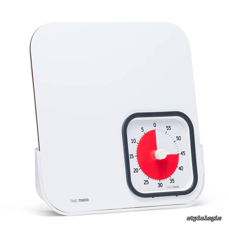 【送料無料】Timer TIME TIMER MOD 9cm 60分 タイムタイマー モッド (カバー付き) チャコールグレイ + MOD専用マグネット式ホワイトボード 時間管理 TTM9B-DEB-W 正規品|StyleLogic