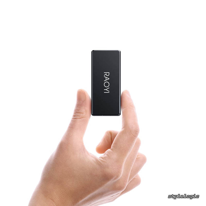 【送料無料】外付けSSD 500GB USB3.1 Gen2 ミニSSD ポータブルSSD 転送速度550MB/秒(最大) Type-Cに対応 PS4/ラップトップ/X-boxに適用 超小型・超高速 耐衝撃 防滴 黒|StyleLogic