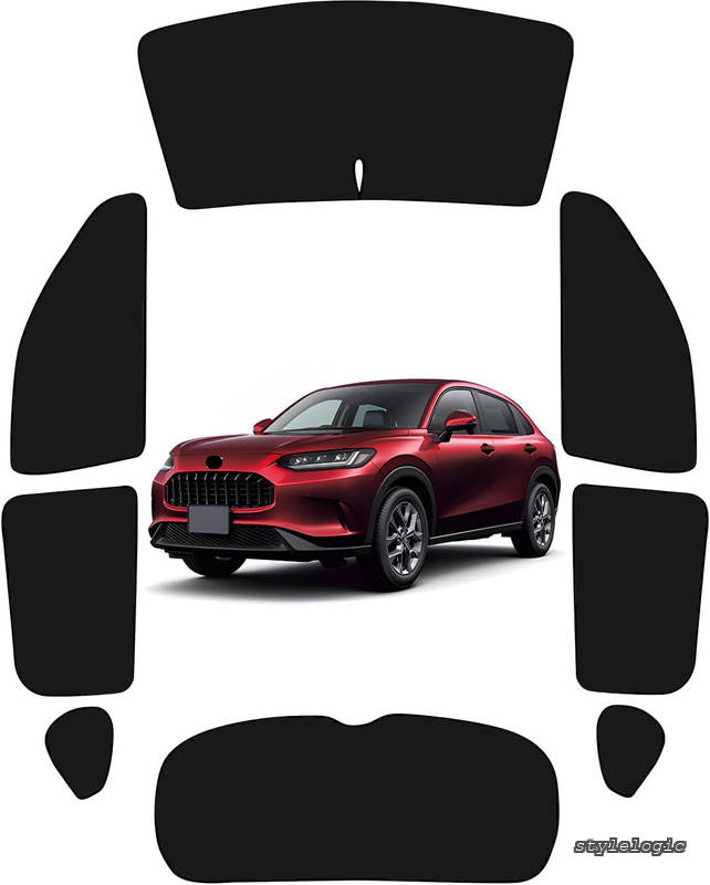 【送料無料】ZR-V サンシェード 全面 純正 ZRV フルセット 車中泊 仮眠 断熱 カスタムパーツ 日除け UVカット 専用アクセサリー (ZR-V)|StyleLogic