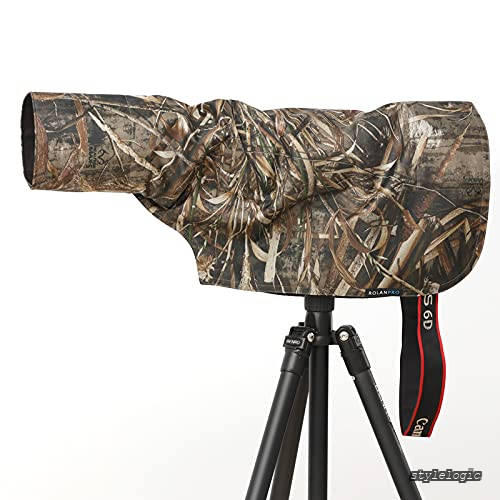 【送料無料】厚手草防水レインカバー レインコート望遠 S 適用Sony FE 200-600mm 、適用300mm f/2.8、適用400mm f/4、適用200mm f/2などに｜StyleLogic