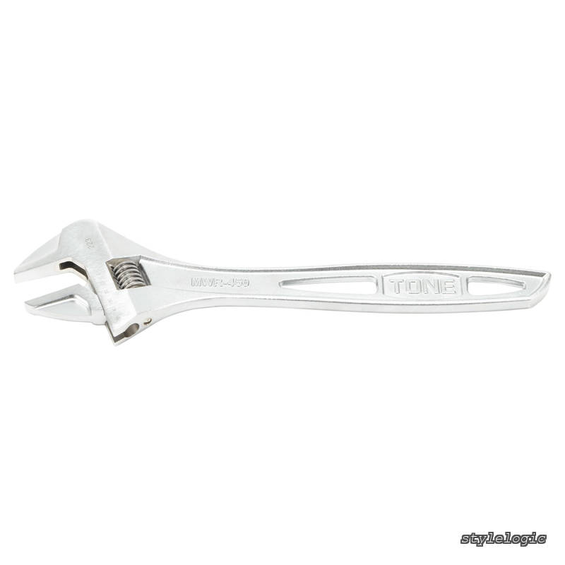 【送料無料】モンキレンチ(目盛付) MWR-450 全長450mm｜StyleLogic
