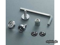 【送料無料】ナンバープレートロックボルト Ｗ176 Ａクラスなど用｜StyleLogic