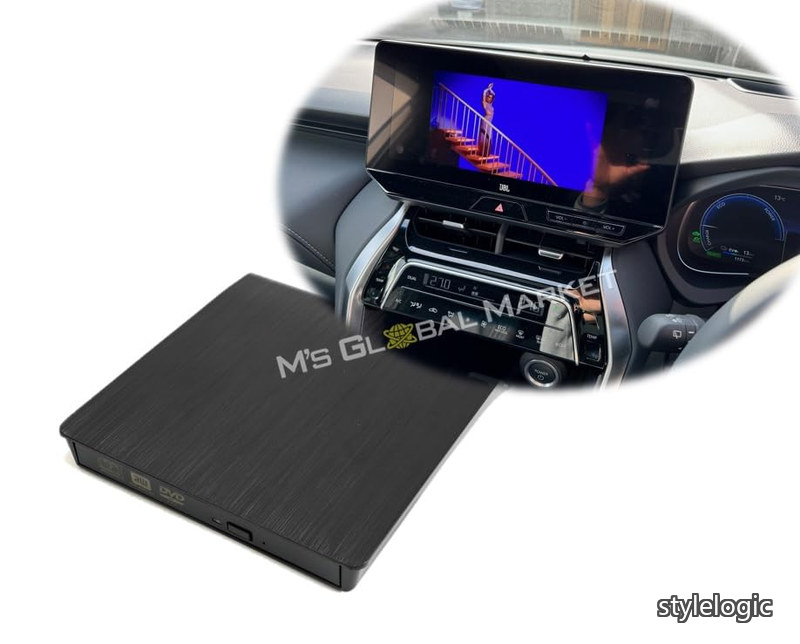 【送料無料】レクサス車載用 dvdプレーヤー DVDデッキ CDプレイヤー 純正ディスプレイオーディオ(コネクティッドナビ対応)Plus用 1.5m延長ケーブル付属 TOYOTA LEXUS|StyleLogic