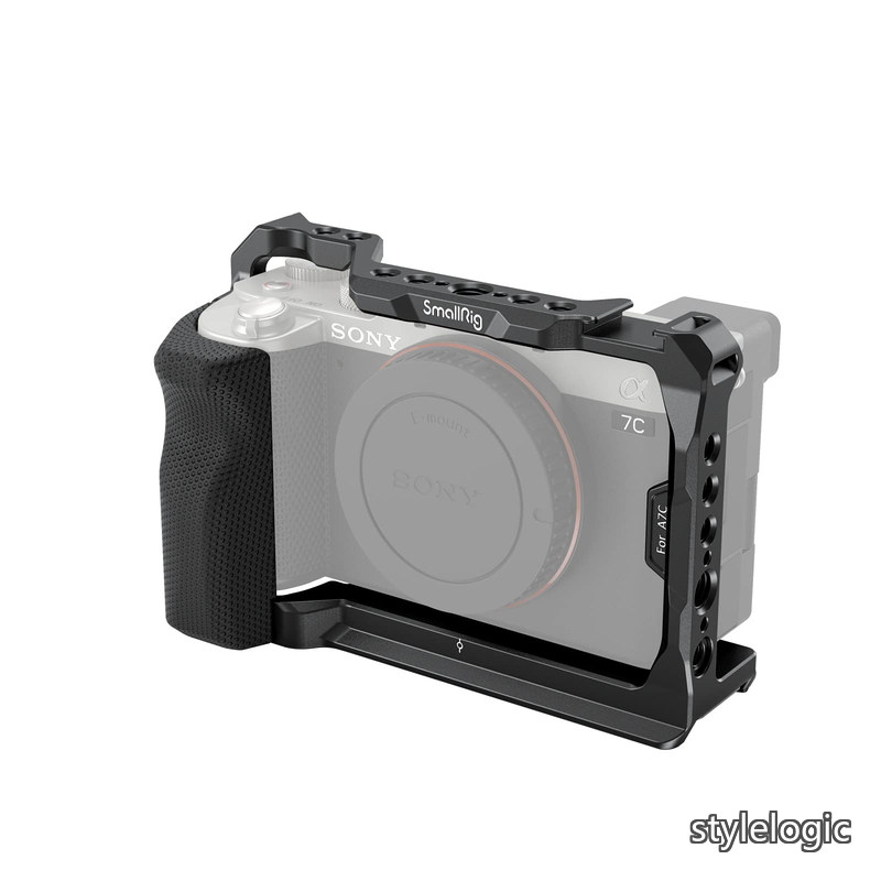 【送料無料】A7C専用のシリコンサイドハンドル付きケージ-3212|StyleLogic