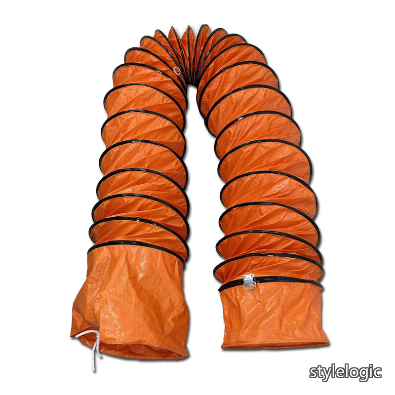 【貨物輸送無料】PVCフレキシブルダクト・ダクトホース Φ250mm×20ｍ 詳しく述べる15m 折り畳み能力のあるな納める式 風通し用導管 風通し用排気ガス管【25cm×20ｍ】