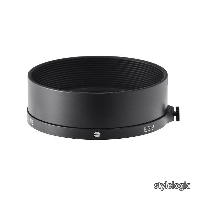 【送料無料】LENS LAB レンズフード 真鍮製 小型 E39 ブラックペイント L-E39-A｜StyleLogic