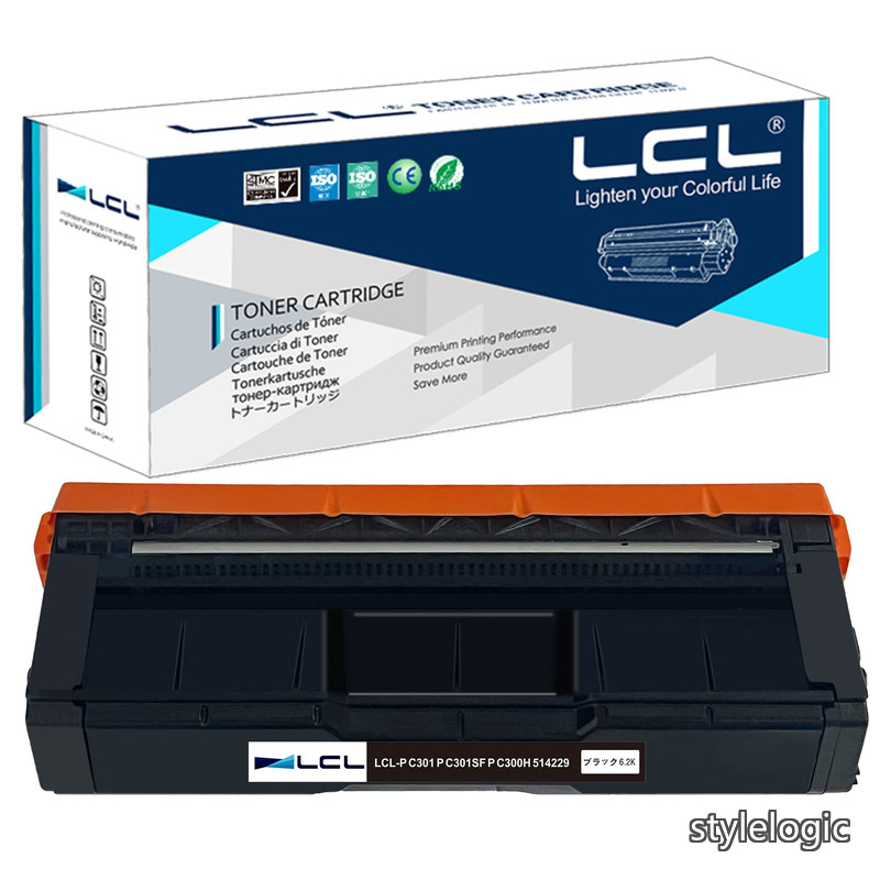【貨物輸送無料】RICOH用 リコー用 P C301 P C301空想科学小説 P C300H マイコン300H 514229 6200枚 大収容能力 (1風呂敷き包み 黒いこと) 生まれ変わりトナーカートリッジ 相応う機種：P C301/P C301空想科学小説