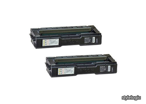 【貨物輸送無料】SP トナーカートリッジ 黒いこと C200 600568 完全無欠品 2本仕掛ける