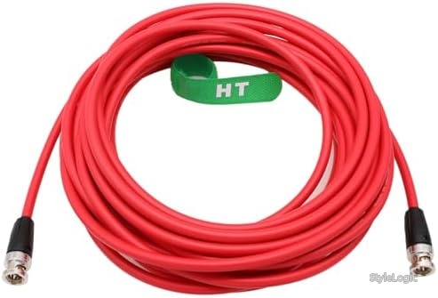 【送料無料】12G-SDI 同軸ケーブル 10m 赤 4K 60Hz 75Ω BNC 放送用 カメラモニター 高耐久 柔軟 ロスレス 伝送 シールド 対応｜StyleLogic