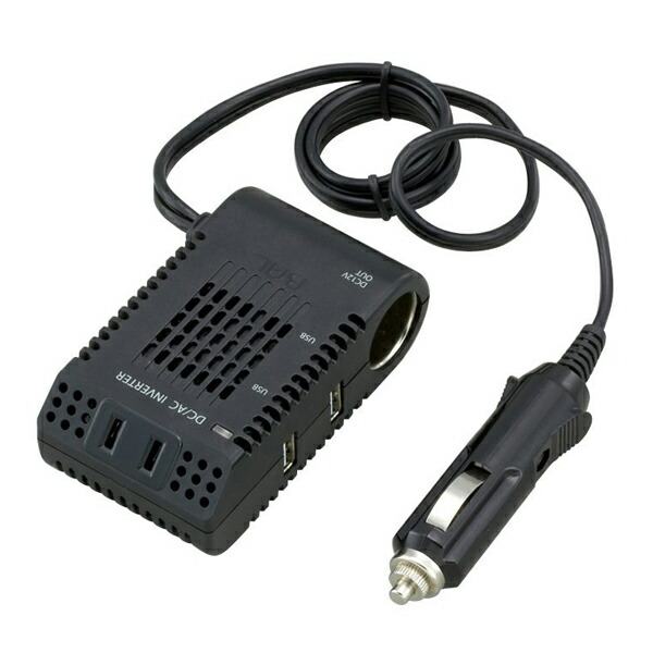 大橋産業 Bal 3wayインバーター No 1759 65w 12v車用 Dc12v電源をac100v Usbに変換 コンセント Usb電源 シガーソケット 充電器 最大46 Offクーポン