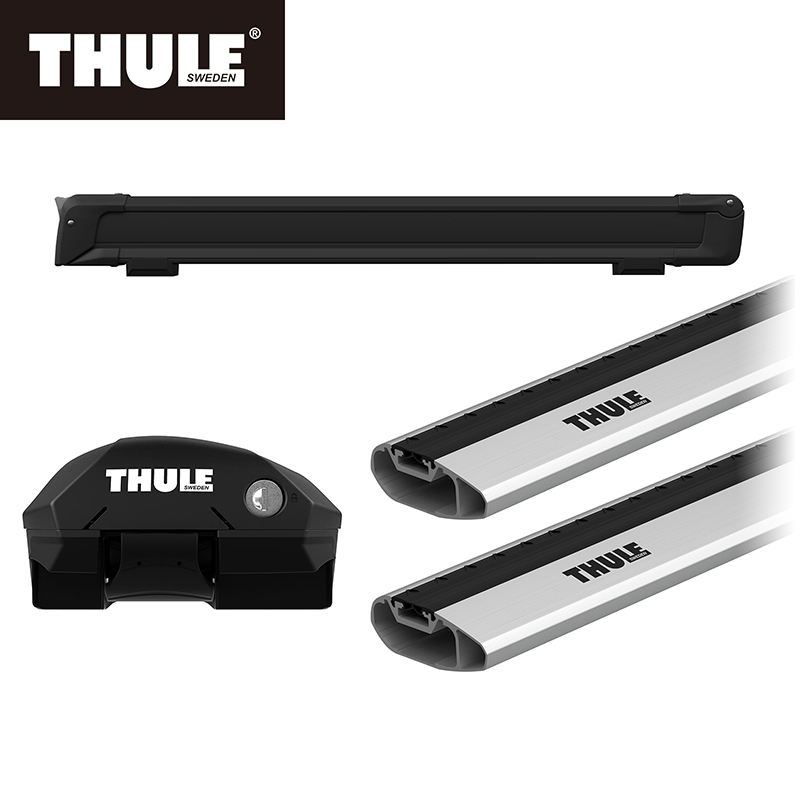 品数豊富！ THULE スーリー エクストレイル T32 ルーフレール付き