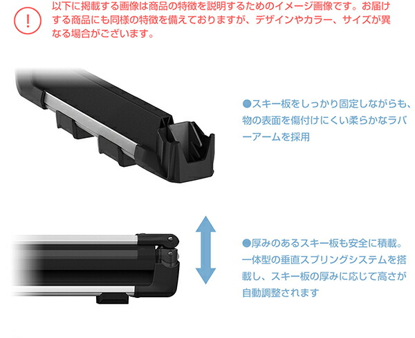 【送料無料】THULE(スーリー)フォレスター専用ベースキャリア(フット710410+ウイングバーEVO7112)+スキーキャリアスノーパック7326ルーフレール付きH30/7〜SK#