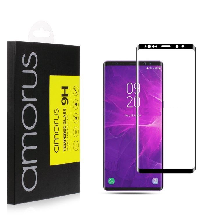 楽天市場 サムスンギャラクシーノート9用フチ付き9h強化ガラス製保護フィルム お手頃価格で美しい液晶をしっかり守る安心の強化ガラスプロテクター Samsung Galaxy Note 9 スタイルミー