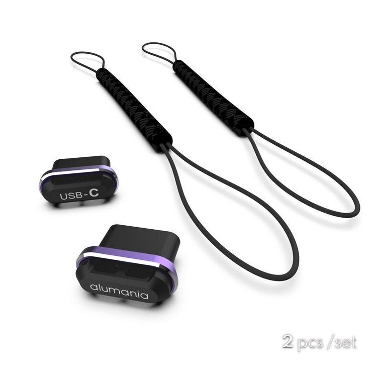 【楽天市場】【2種set】 TypeC CHARGING PORT CAP for Mobile Phone USBCチャージングポートキャップ アルミ 充電ポート保護 タイプC