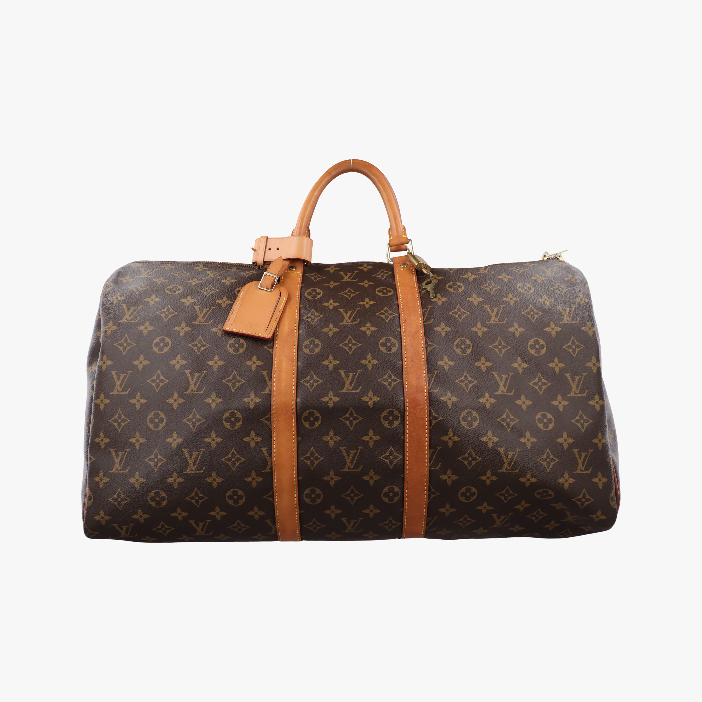 【中古】ルイヴィトンLouis Vuittonキーポル55 モノグラム/ブラウン モノグラム キャンバス M41424 製番不明｜ＳＴＹＬＥ　ＮＥＷ　ＳＴＡＲ