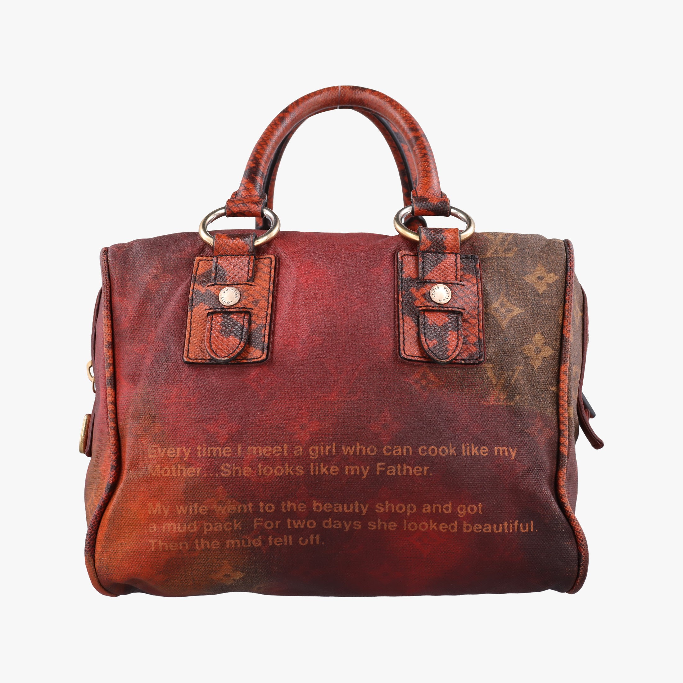 【中古】ルイヴィトンLouis Vuittonマンクレイジー ルージュ&times;マルチカラー モノグラム ジョークス M95737 FL1028｜ＳＴＹＬＥ　ＮＥＷ　ＳＴＡＲ