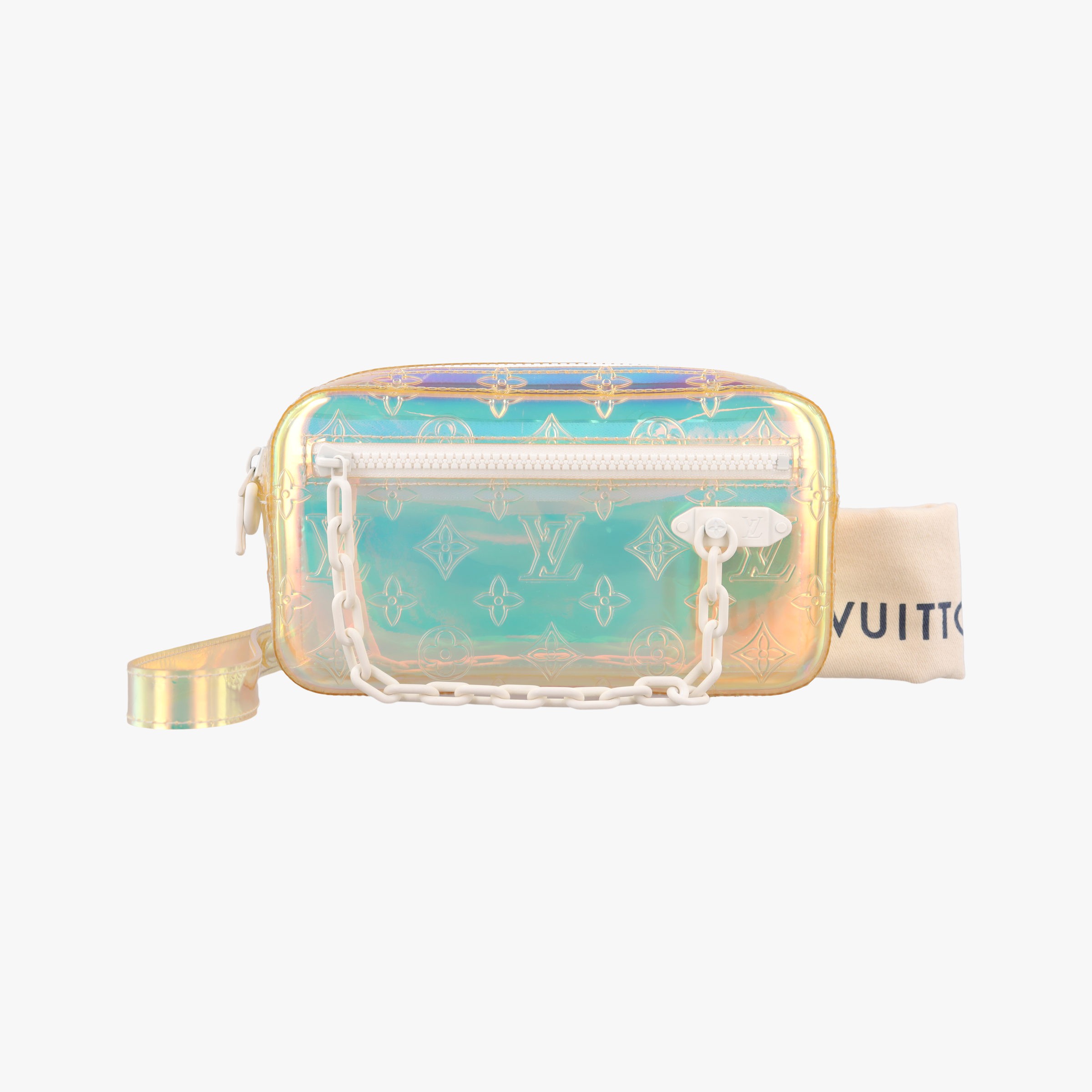 【中古】ルイヴィトンLouis Vuittonポシェット ヴォルガ プリズム PVC ビニール M55261 SP1189|STYLE NEW STAR