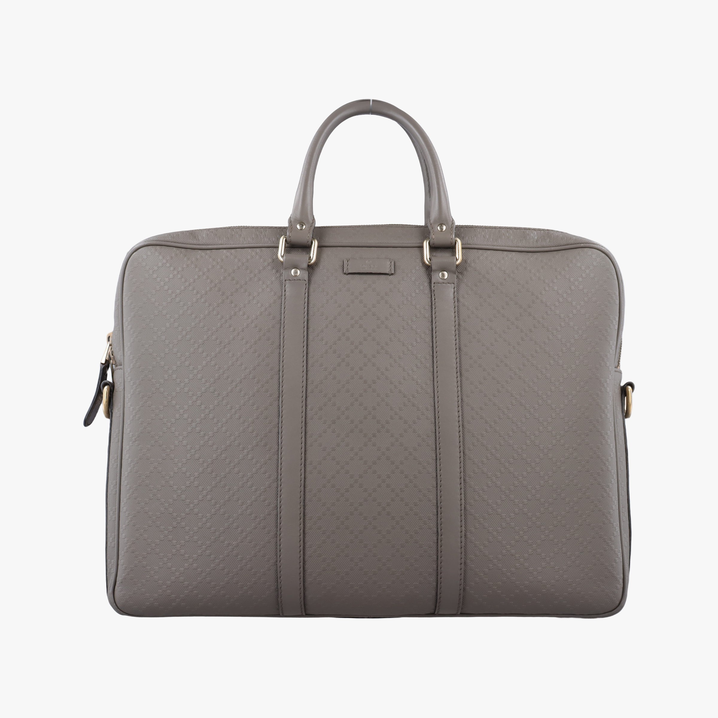 【中古】グッチGucciディアマンテ グレー レザー 208463 A017585177｜ＳＴＹＬＥ　ＮＥＷ　ＳＴＡＲ
