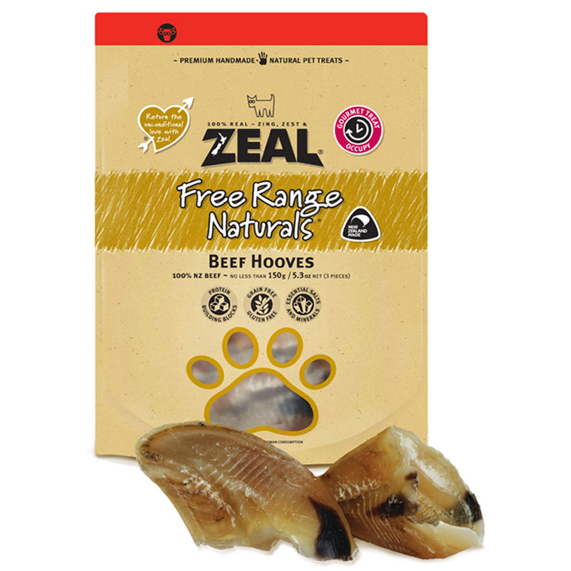 【楽天市場】ZEAL エアドライ ナチュラルペットトリーツ フリーレンジ 牛のひづめ 150g無添加 素材そのまま 犬 おやつ グレインフリー