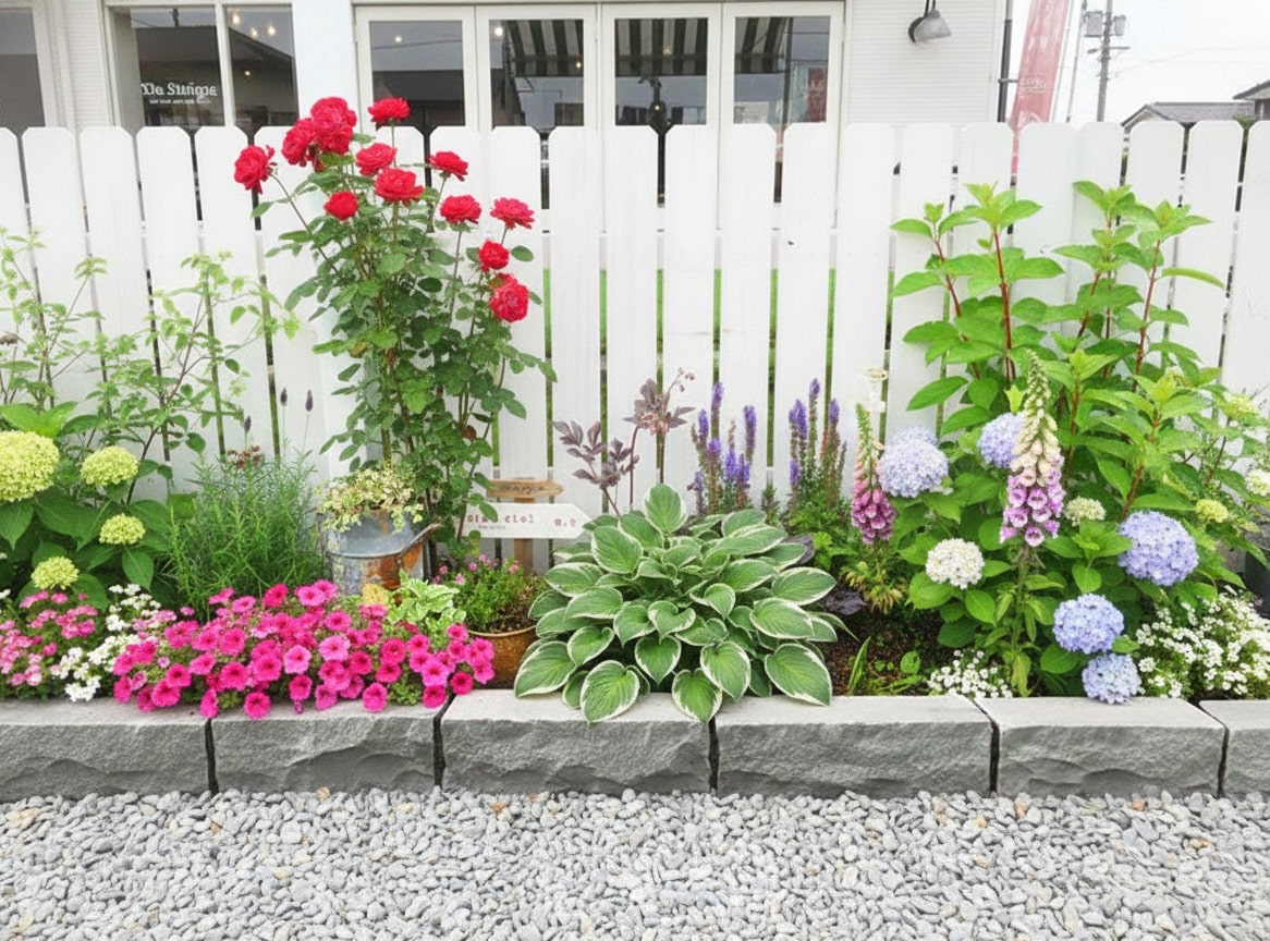 花壇 ガーデニング 庭 石 ブロック 自然石 ナチュラルグレー 約29×9cm