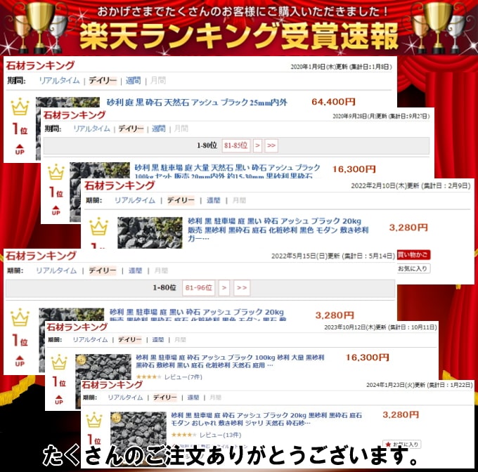 砂利 黒 駐車場 庭 大量 黒い 砕石 アッシュ ブラック 100kg 黒砂利 黒砕石 庭石 化粧砂利 敷き砂利 ガーデニング 天然石 和風 洋風 おしゃれ 石材 黒色 敷石 ジャリ 石 4号 25mm内外 約 30mm Csecully Fr