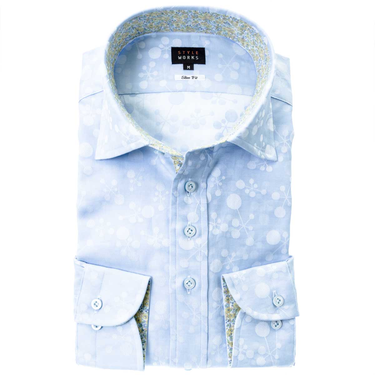 ブリオーニ 長袖 ドレスシャツ 青水チェック 40 Brioni/ブリオーニ｜'Trevi Mark' シャツ