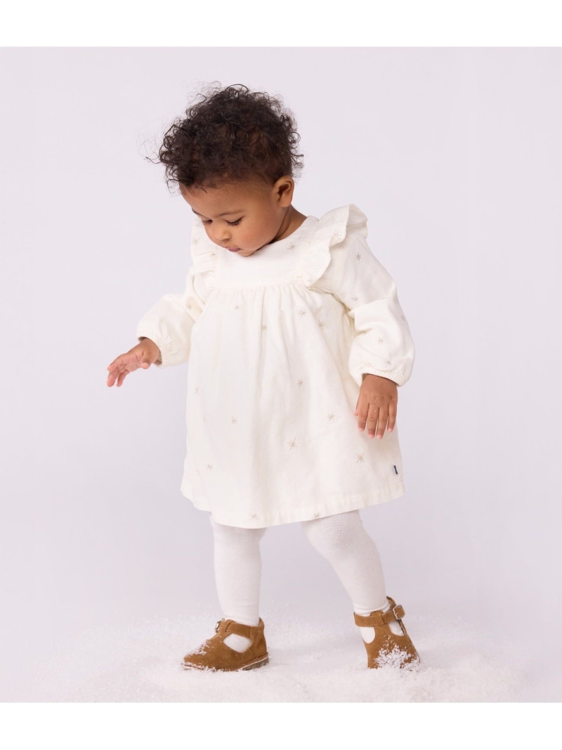 【SALE／20%OFF】PETIT BATEAU ワンピース プチバトー ワンピース・ドレス ワンピース ホワイト【RBA_E】【送料無料】